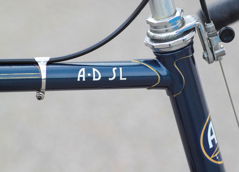 The Austro Daimler SL road bike restored by John G is a lightweight steel road bike made from Reynolds 531 tubing. 